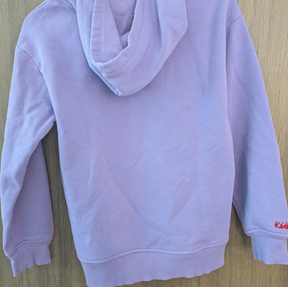 Kids Keith Haring Purple Love Hoodie - Picture 5 of 7